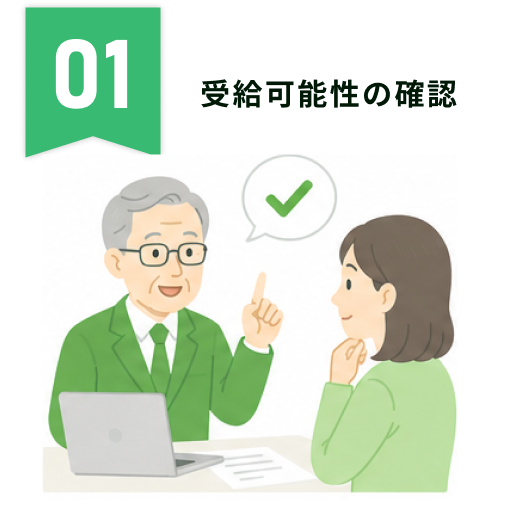 受給可能性の確認